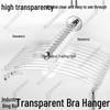 Children's Transparent Plastic Underwear Hanger with Clips