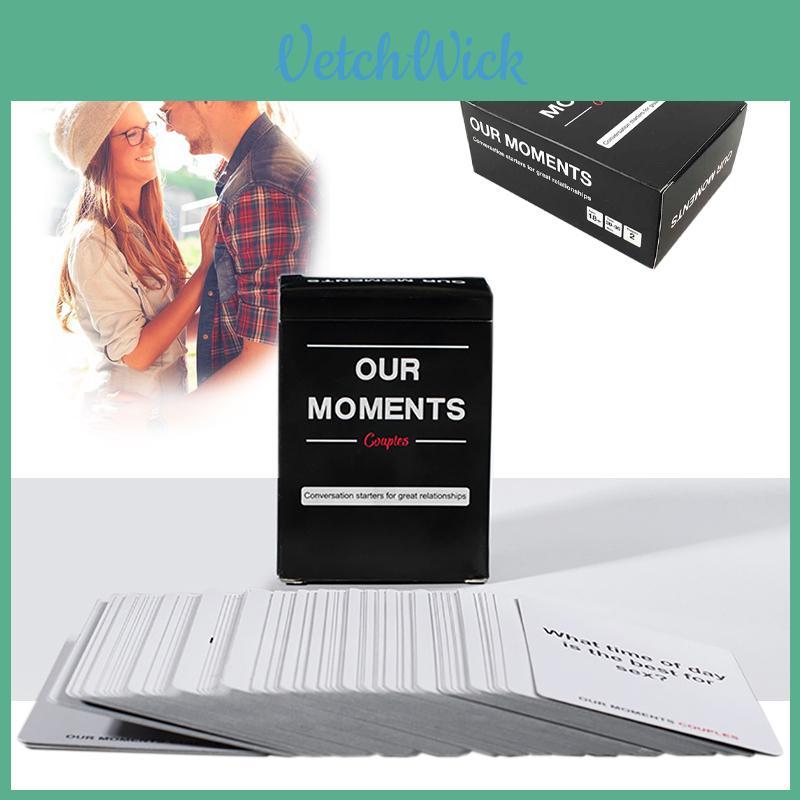 Our Moments Quality Time Conversation Cards For Couples Relationship Game