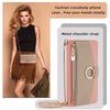 For Realme P3 Ultra 5G Case Mirror Wallet Leather Phone Cover with Chain Shoulder Strap