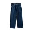 Jeans da uomo a gamba dritta, vestibilità ampia, nuovi pantaloni casual alla moda a gamba larga 2026