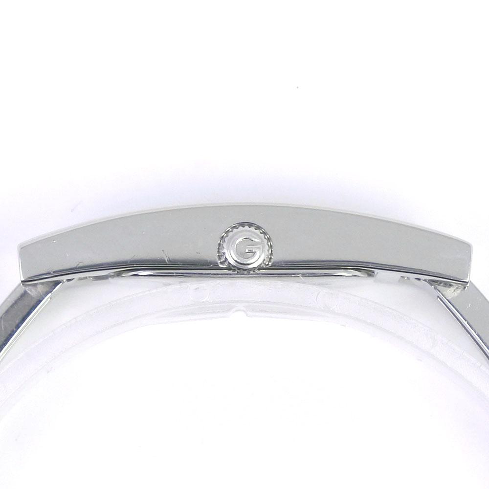 Gucci Watches 3900L grayDial Stainless Steel Quartz Analog Display Women Used