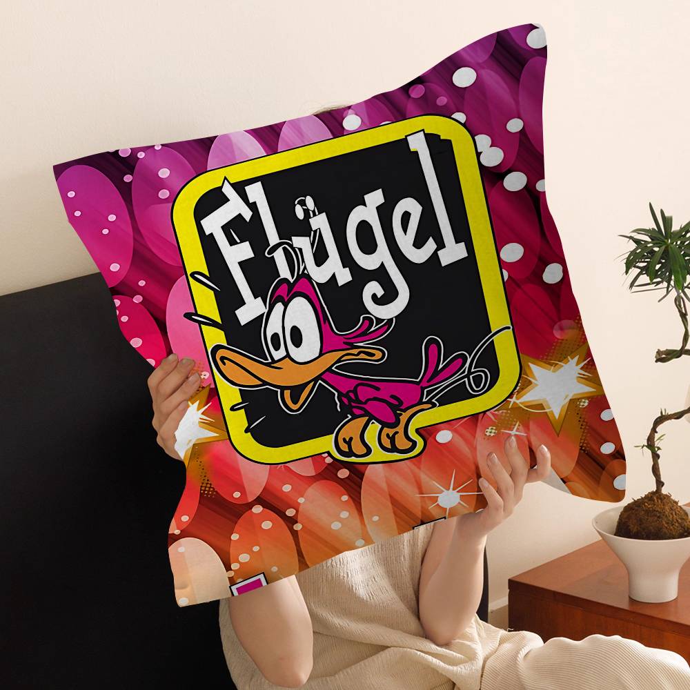 Flugel Drinking Cushion Cover Pillow Cover Decor Pillowcase Printed Cushion Case For Couch