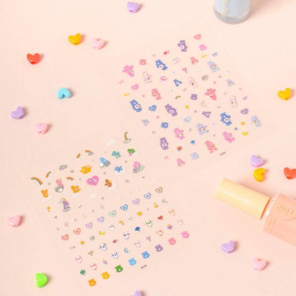 Glücksbärchis Nagelsticker