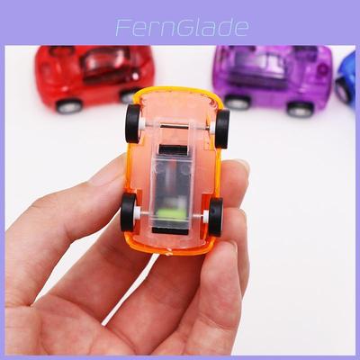 Childrens Mini Cartoon Transparent Spin Drive Car Toy For Brain Development And Handeye Coordination