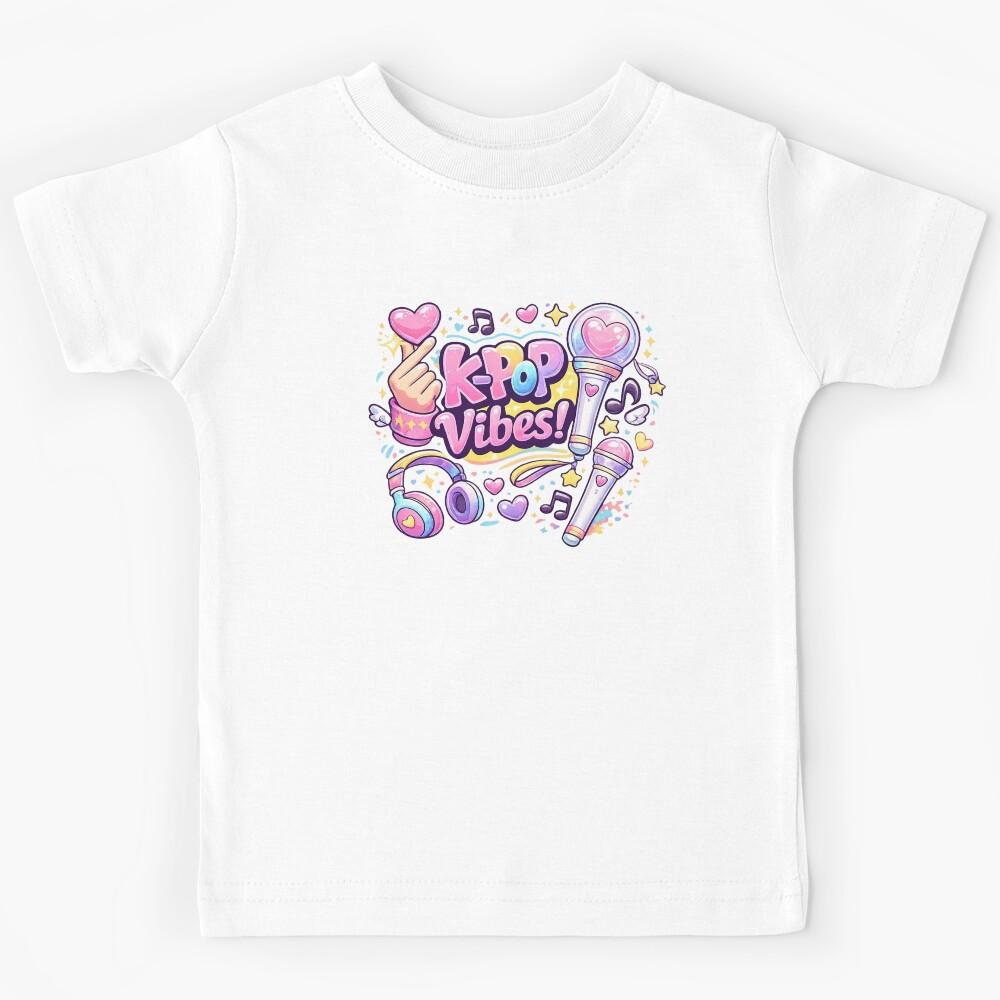 K-Pop Vibes Music Kids T-Shirt 160