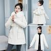 Der neue Damen-Innenfutter zum Herausnehmen hat ein Kleid und drei Wintermäntel, sowie die mittellange Baumwolljacke mit Pelzkragen.