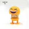 Car Interior Decor: Funny Bobblehead Emoji Pack - Creative and Popular