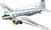 A Model 1/72 Lisnov Li-2P/T Interchange Airliner AM72244 Plastic Model