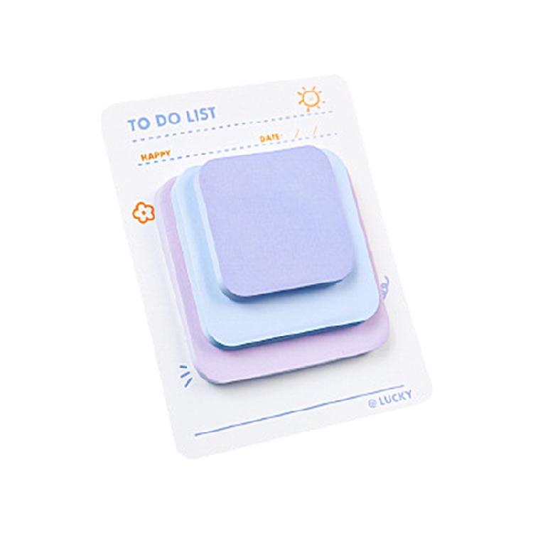 Adhesive Sticky Note Lovely Sticky Notes Aesthetic Memos Pad Colorful Note Pad School Office Supplies