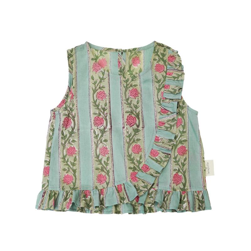 LELE JOVE Girls Summer Printed Vest 120