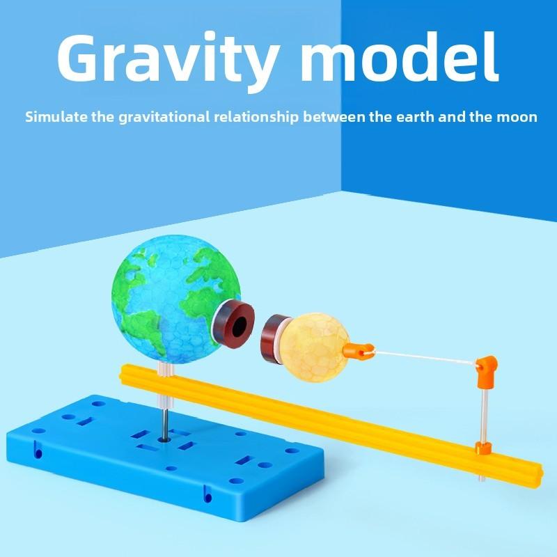 Simulated Earth Moon Gravity Experiment Material Set Children Puzzle Toy For Learning And Stem Education