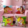 Anime C-Candy CandyS Cushion Cover Comfortable Reversible Pillow Cover Ideal for Car Sofa Bedroom & Beyond