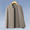 Business Executive Jacket Men's Summer Light Solid Color Markless Sunscreen Jacket Middle-aged Daddy Suit