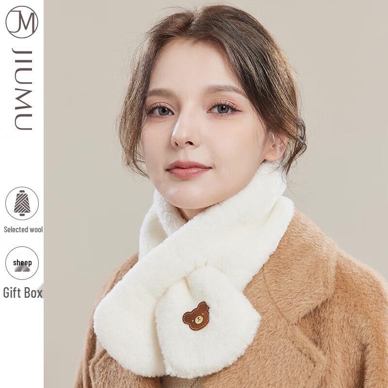 

JIUMU Women s Autumn/Winter Wool Scarf One Size