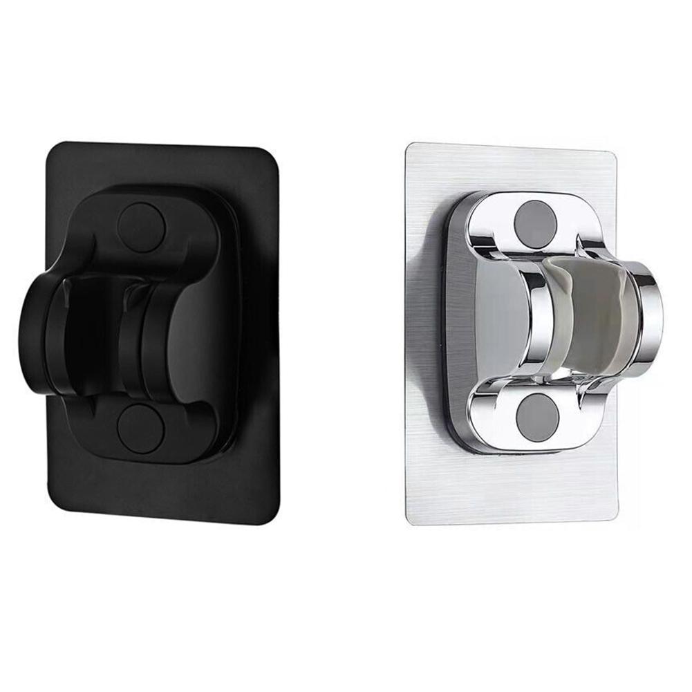 Shower Head Holder Wall Mounted Showerhead Bracket Bathroom Handheld Shower Non Perforated Sprayer Rack Bathroom Accessories