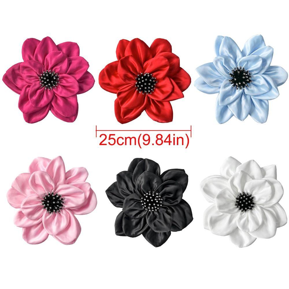 Handmade Large Flower Patch 3D Clothes Appliques Evening Dress Clothing Patch  Sewing