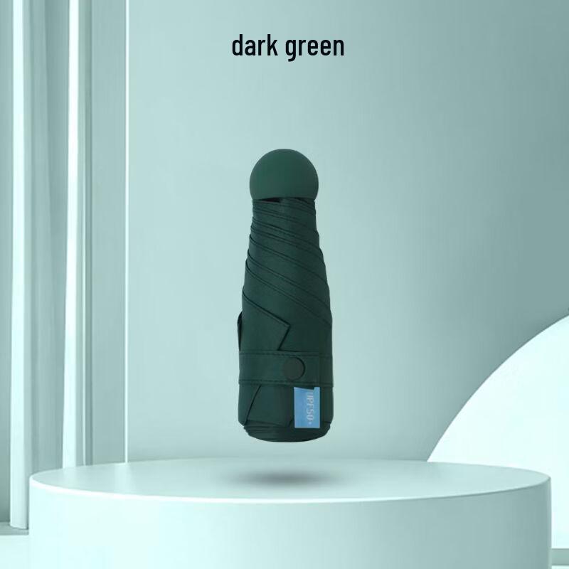 Baodini 5-Fold Mini 6-Rib UV Protection Umbrella