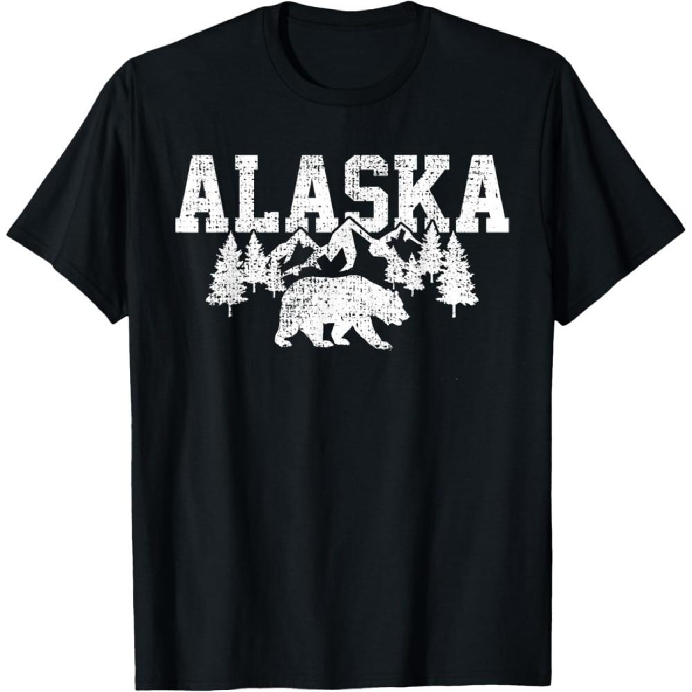 Alaska Cold Snow Mountains T-Shirt