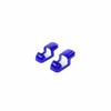 Car Seat Belt Buckle Adjust Frame Trim For Ford F150 F-150 2015- Bright Blue