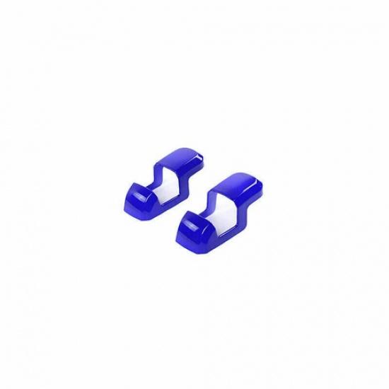 Car Seat Belt Buckle Adjust Frame Trim For Ford F150 F-150 2015- Bright Blue