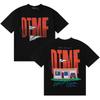 Divertente Bad Bunny DTMF World Tour 2026 Maglietta alla Moda Unisex Donna Estate Casual Magliette a Maniche Corte Harajuku Magliette Oversize
