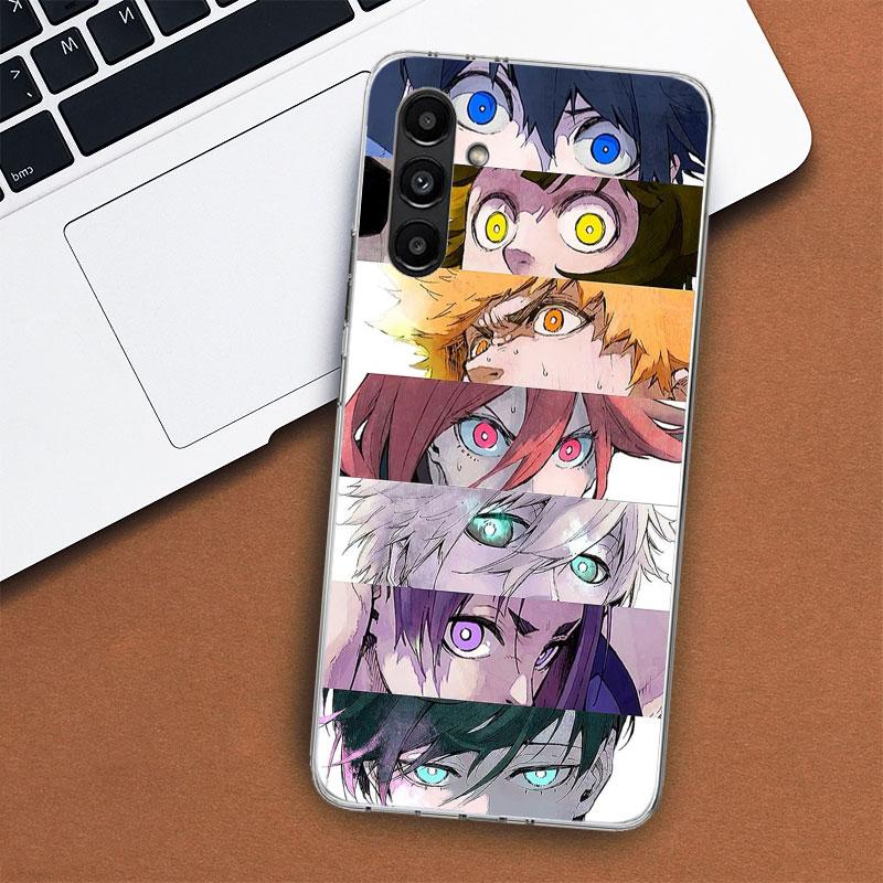 Blue Lock Isagi Yoichi Phone Case For Samsung Galaxy A56 A55 A54 A53 A17 A16 A15 A14 A13 A36 A35 A34 A33 A26 A25 A24 A23 A05S A0