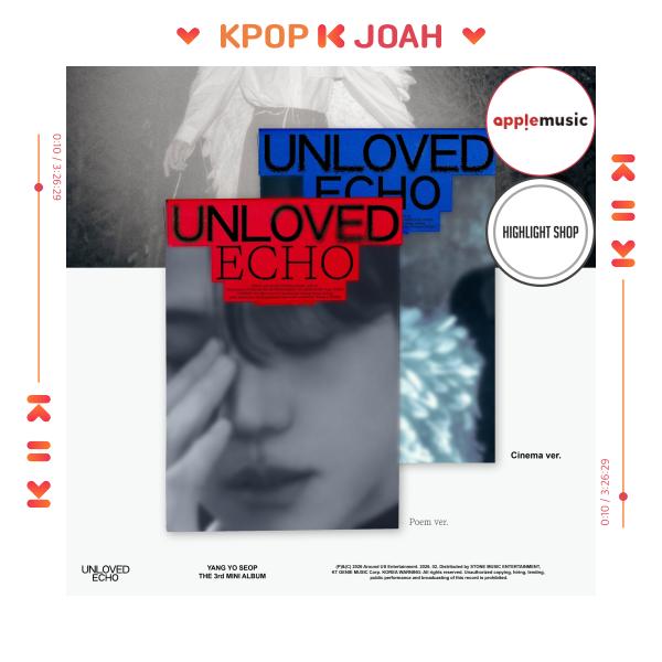 [POB] YANG YO SEOP (HIGHLIGHT) - THE 3rd MINI ALBUM [Unloved Echo]