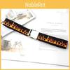 Fashionable Flame Pattern Metal Buckle Decoration Woven Canvas Belt For Men And Women Casual Style