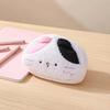 Plush Cat Pencil Case for Kids Cute Cartoon Large Capacity Pen Pouch Student Stationery Bag Travel Cosmetic Pouch