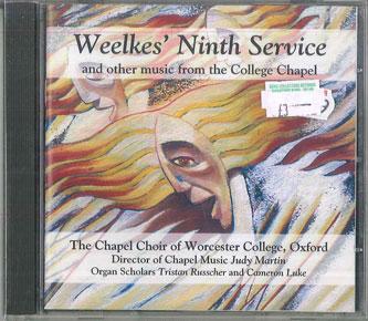 

CD OXRECS Weelkes Ninth Service OXCD97 OXRECS Non Japan Classical Used