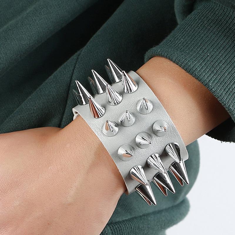European and American Punk Non-mainstream Exaggerated Bracelet Bar Bracelet