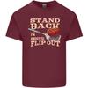 Flip Out Funny Bbq Grill Unisexs Light Cotton Tshirt
