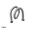 Stainless Steel Water Hose Corrugated Water Heater Connector Plumbing Pipe Hose 30/40/50/60CM Bathroom Heater Accessories