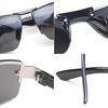 Men's Rectangular Sunglasses Shades Travel Driving Fishing Eyewear