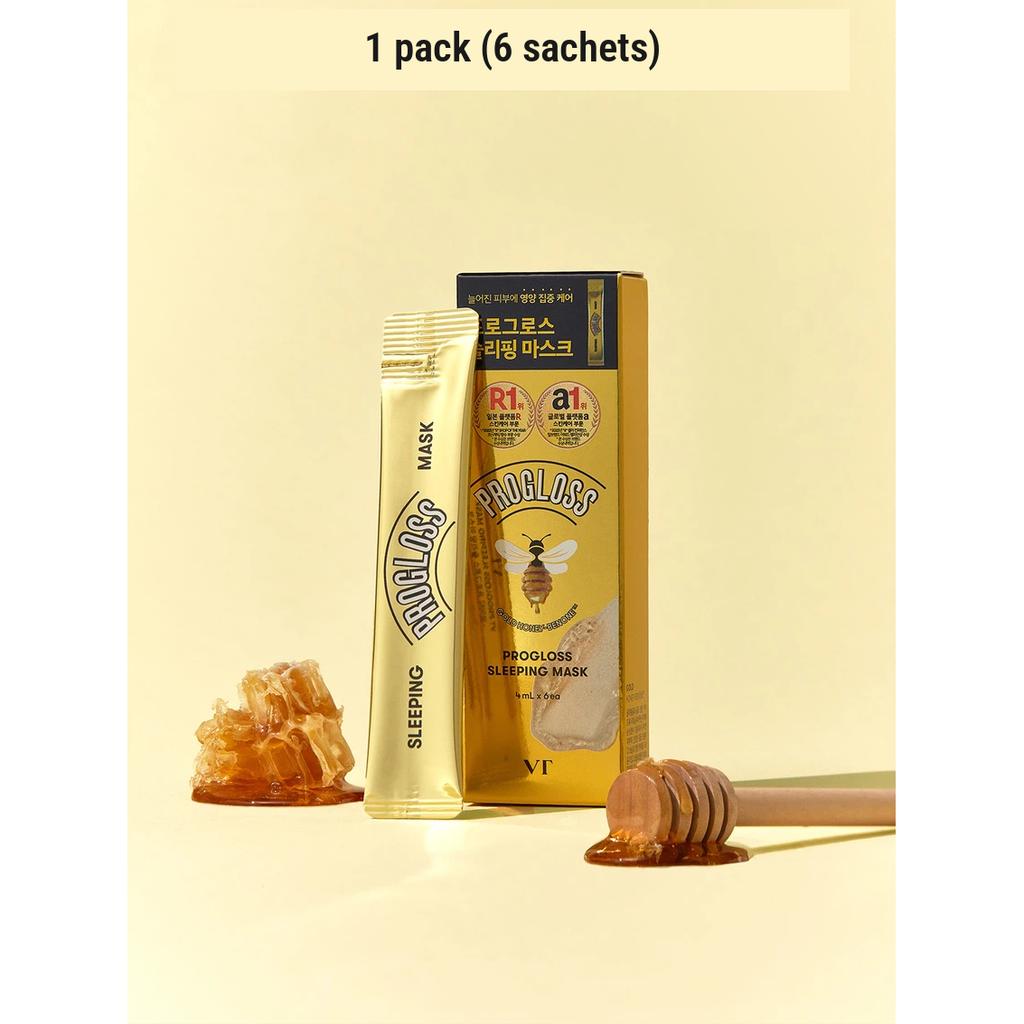 [DAISO] VT Sleeping Mask 4ml x 6 - Cica, Cica Vital, Super Hyalon, Progloss