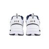 Nike Air Monarch 4 PU Leather Low top Chunky Sneakers Unisex White Black 415445-102(Team58-)