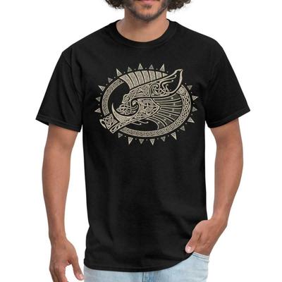 Tricou unisex Norse Boar Gullinbursti Celtic Knotwork