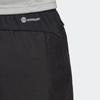 Adidas Logo Print Elastic Waist Athletic Shorts Men Bottoms Black IC6976