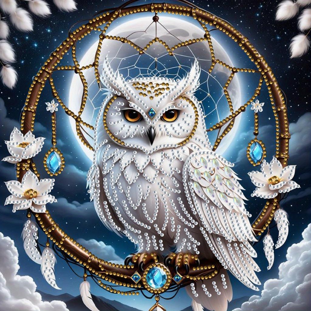 1Pc New DIY Special-shaped Bright Diamond Decorative Painting, for Festival Outdoor Courtyard Garden Home Decoration