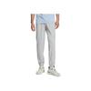 Skechers Solid Color Mid-Rise Comfortable Quick-Dry Tapered Knit Sports Pants Men Bottoms Light-Gray P224M067-00PD