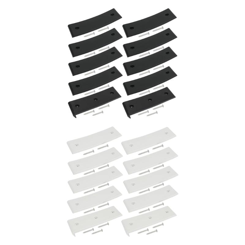 Marine Trailer Bunk Slide Pads With End Caps for Boat Trailers ABS Material Strong & Corrosion Resistant for 3X10 Inch