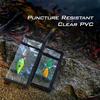 2Pcs Fishing Lure Wraps Covers Fastener Tape Fishing Bait Holder Durable Fishing Hook Covers Lure Wrap Protector Gear