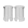 100PCS Clear Transparent LED Lamp 5mm Size Protective Cover Emitting Diode Holder LED Holder Clip Lamp Bulb