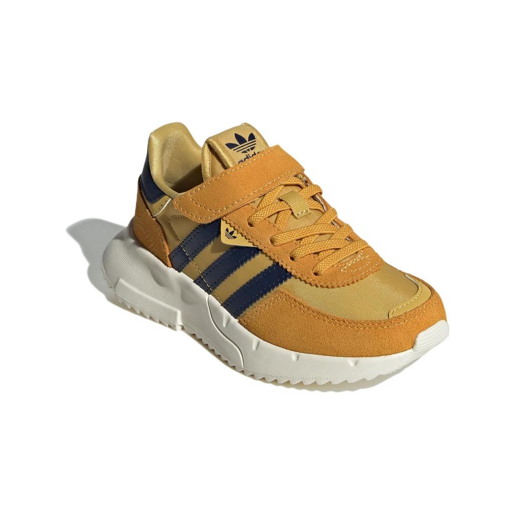 Adidas Originals Retropy F2 Cómodos Deportivos Antideslizantes Resistentes al Desgaste Zapatillas Bajas para Correr Niños Zapatillas Marrón ID0746