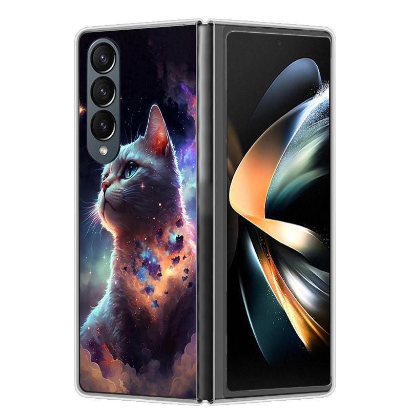 For Samsung Galaxy Z Fold6 Fold5 Z Fold 2 3 4 5 6 Fold5 Phone Case Astronaut Silicone Back Cover For Galaxy Z FOLD 6Funda Coque