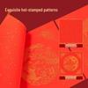 Deli Chinesisches Neujahr Rotes Xuan-Papier & Spruchbänder