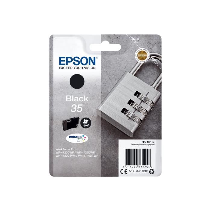Cartuș de cerneală EPSON 35 negru pentru WorkForce Pro - 16,1 ml