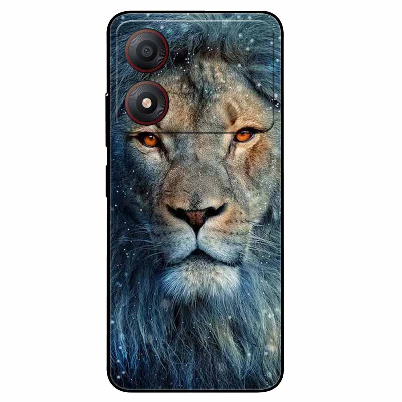 Pour ZTE Blade A34 4G Coque Anti-choc TPU Silicone Souple Housse de Téléphone pour ZTE Blade A 34 Funda Peinte pour BladeA34 Capa de Luxe