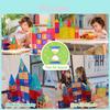 Colorful Magnetic Building Blocks Educational Toy Set 48pcs Gift Box Packaging
