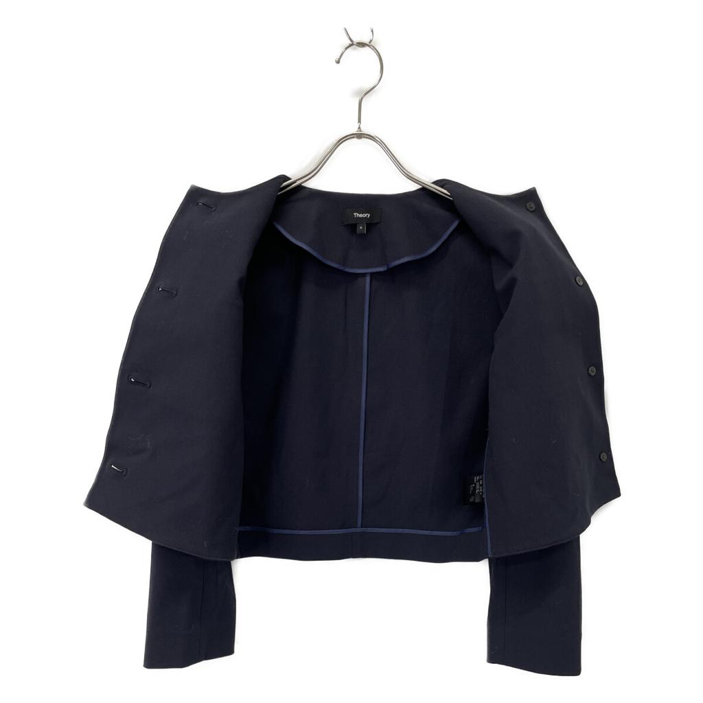 Theory 24 Year Navy NEOTERIC TWILL LS PATCH Jacket Jacket 0 blackUsed